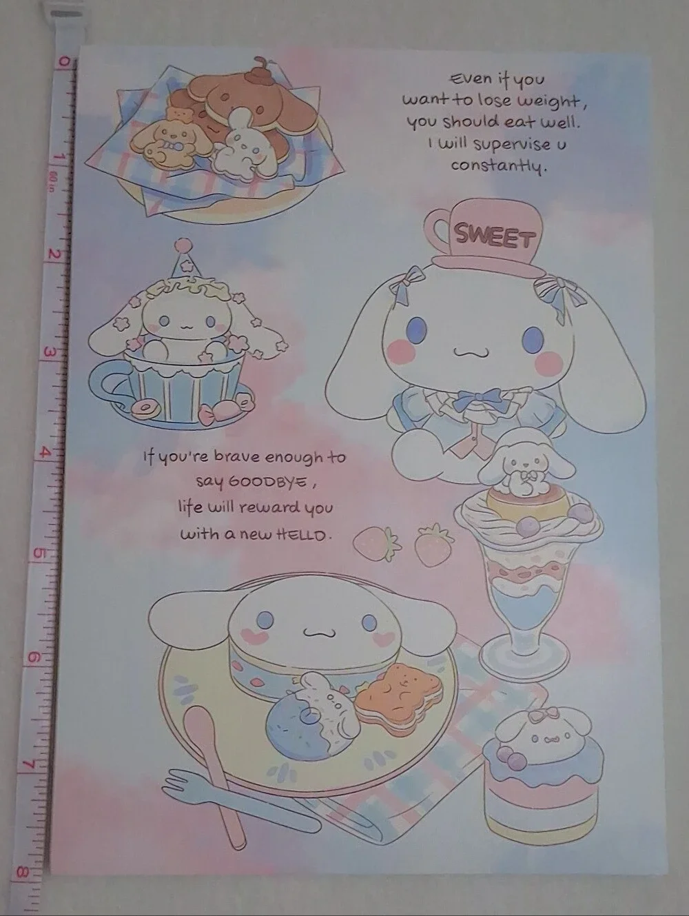 Cinnamoroll (A5 Size) Tear Out Note Pad